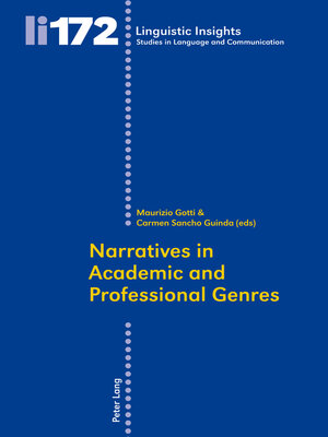 cover image of Narratives in Academic and Professional Genres